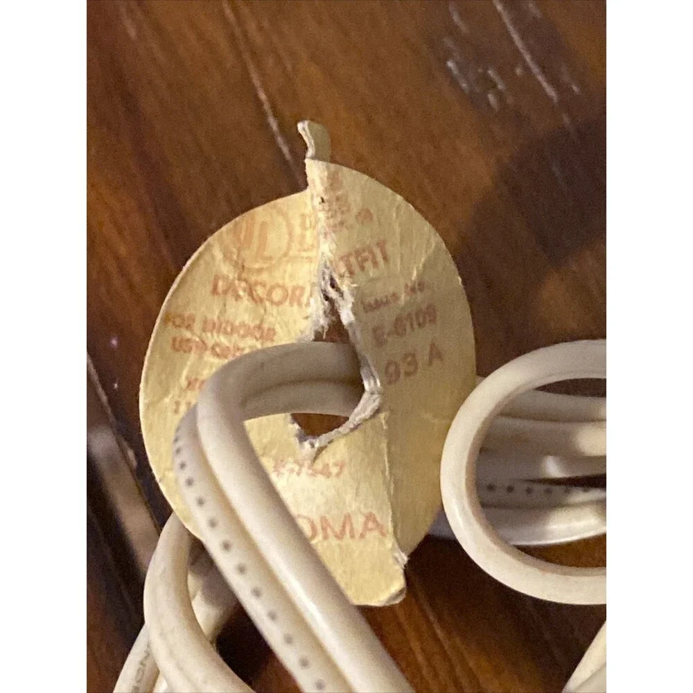 2 Vintage NOMA Electric Window Candle Flame Light Christmas